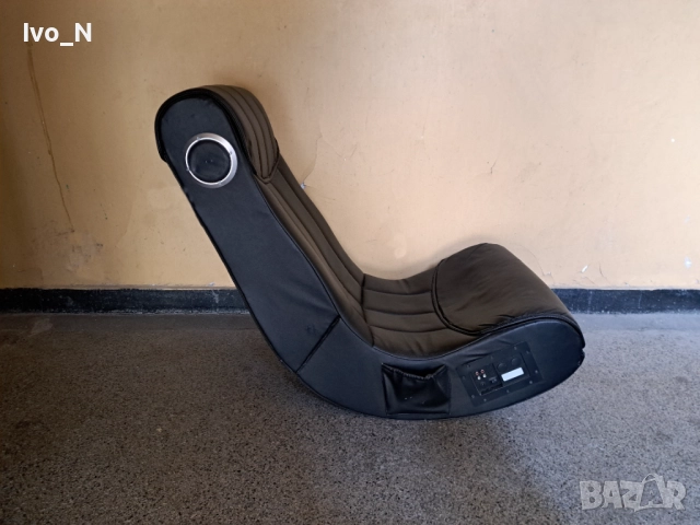 Люлеещ кожен стол., снимка 3 - Столове - 52172511