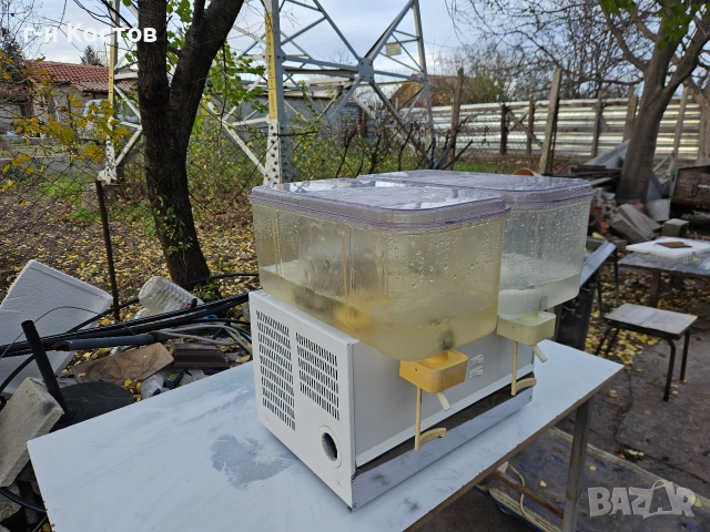 Сок и Айран машина тип помпичка 2х15 литра втора употреба Цена 550лв., снимка 2 - Обзавеждане на кухня - 52550665