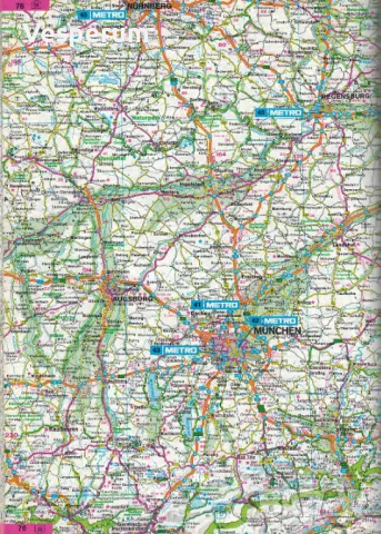 Пътен атлас на Европа. 35 години Метро/Макро (Euro Atlas. 35 years Metro & Makro), снимка 2 - Енциклопедии, справочници - 47649817