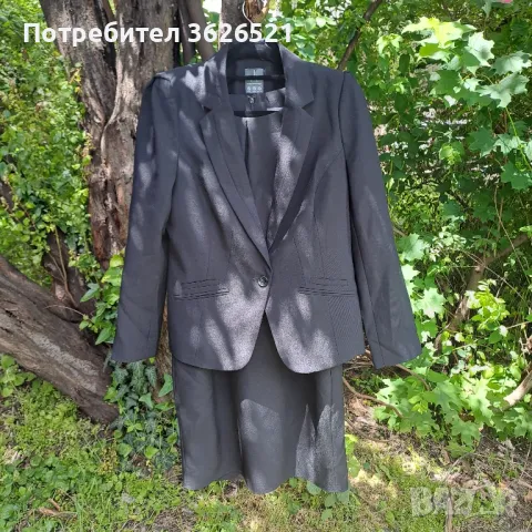 Елегантна костюм от черна рокля и сако Atmosphere, размер 44/UK 16, снимка 1