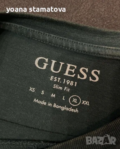 Оригинална мъжка тениска Guess, снимка 2 - Тениски - 55737856