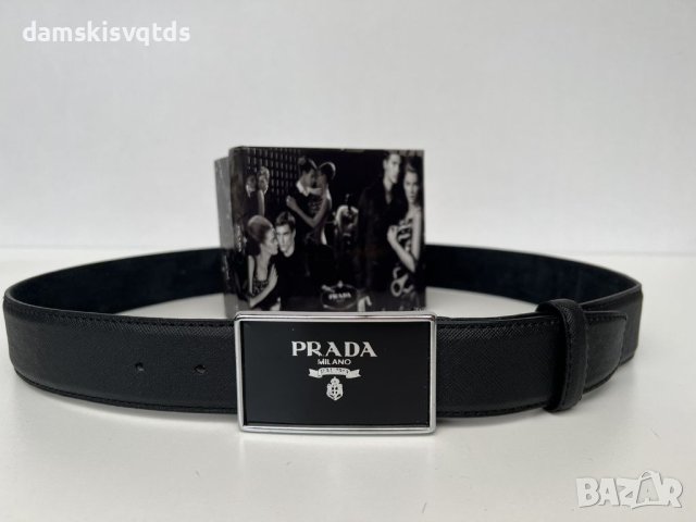 Прада Prada нов колан Естествена кожа с кутия