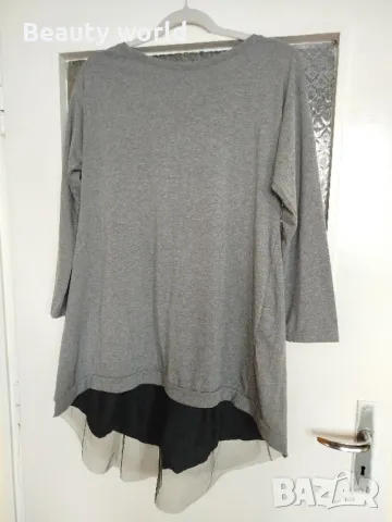 Блуза с интересен гръб хл размер , снимка 5 - Блузи с дълъг ръкав и пуловери - 49687123