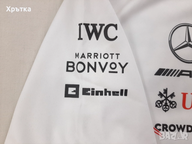 Mercedes AMG F1 Team - Оригинална мъжка тениска размер L, снимка 9 - Тениски - 52939168