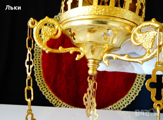 Висяща кадилница,кадило,кандило,Богородица. , снимка 3 - Антикварни и старинни предмети - 52817716