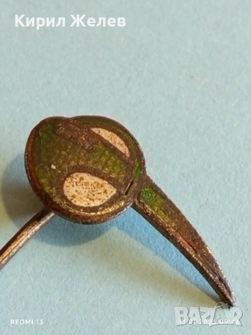 Винтидж емайлирана значка MZ Motorradwerk производител на Мотоциклети бившата ГДР 52873, снимка 9 - Колекции - 53081699