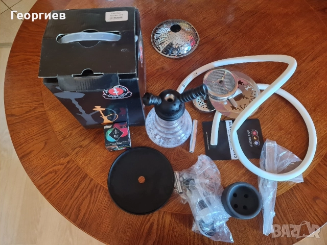 Наргиле Amy Deluxe AMY760 PSMBK WT ново, снимка 3 - Наргилета - 52261641