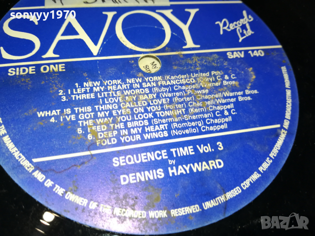 DENNIS HAYWARD-ПЛОЧА ОТ АНГЛИЯ 1303241553, снимка 10 - Грамофонни плочи - 44746216
