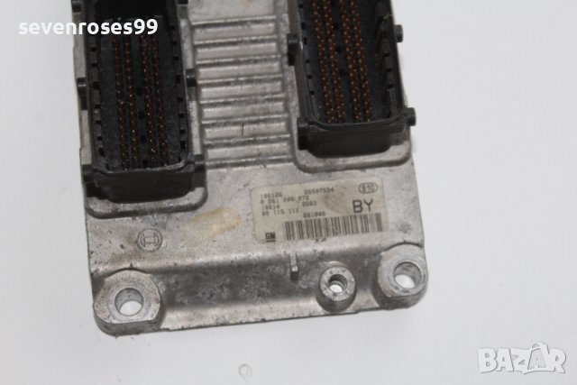 Компютър ДВГ Opel Corsa C, Agila Z10XE GM09115111 Bosch 0261206072, снимка 3 - Части - 39437334