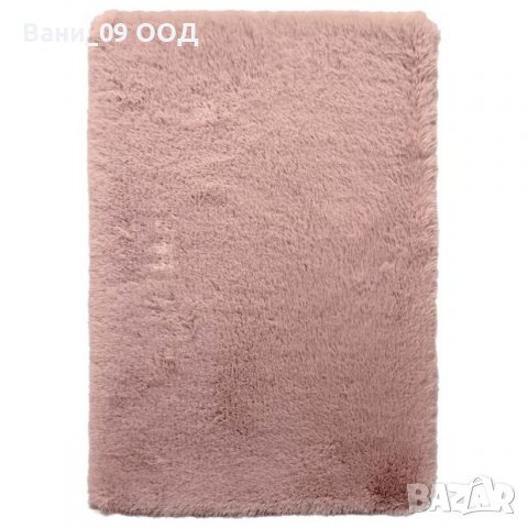 Супер пухкав килим, имитация на заешка кожа, снимка 2 - Килими - 38141658