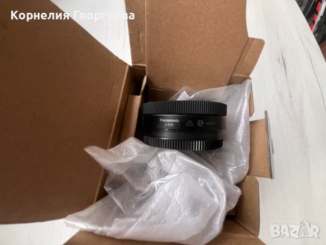обектив Panasonic LUMIX S 26mm F8, снимка 2 - Обективи и филтри - 48997956