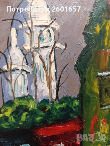 Маслена картина, подпис., снимка 4 - Картини - 53011297