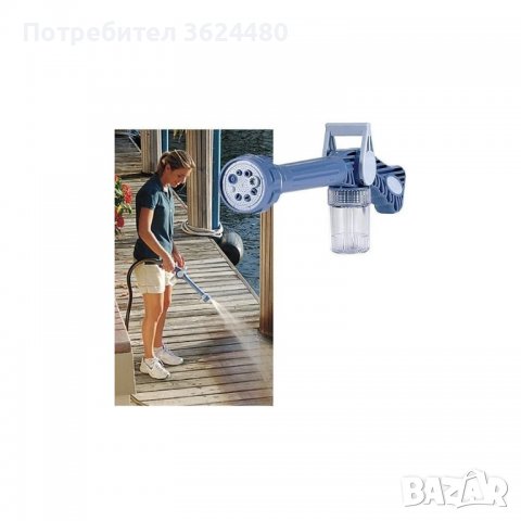 Накрайник за маркуч Ez Jet Water Cannon, водоструйка, снимка 6 - Градинска техника - 39931861