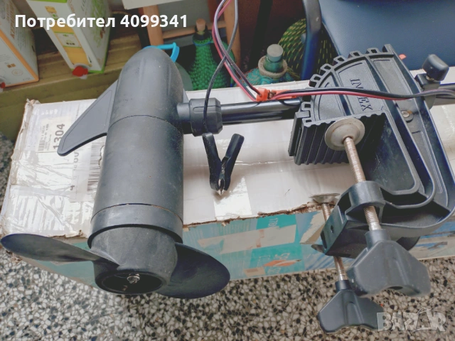 Ел.мотор за лодка INTEX 420 w., снимка 2 - Воден транспорт - 53884091