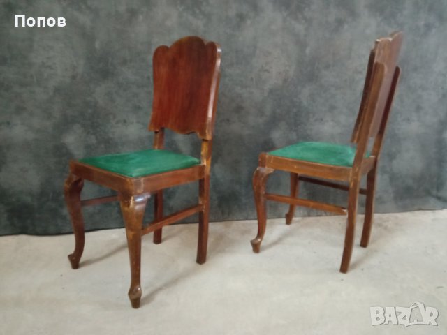 Двойка старинни антични столове, снимка 2 - Столове - 32183625