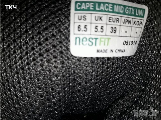 Treksta Cape Lace Mid GTX № 39  gore tex , снимка 15 - Мъжки боти - 30613965