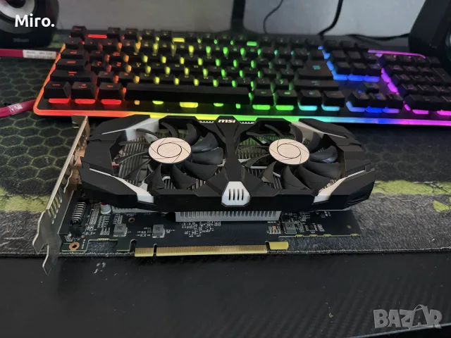 MSI GeForce GTX 1050 Ti 4GT OC, снимка 3 - Видеокарти - 55959085
