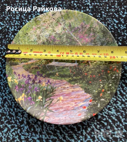 Колекционерски чинии-3 броя, снимка 8 - Антикварни и старинни предмети - 48433632