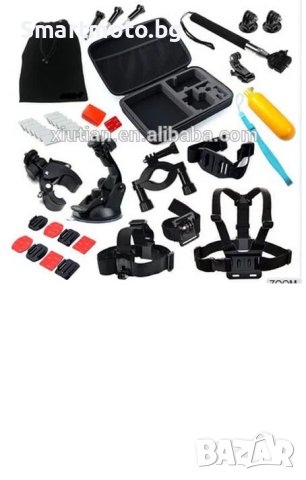 GK35 нов комплкт аксесоари за екшън камери части GO PRO SJCAM EKEN, снимка 1