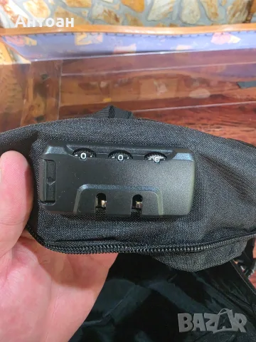 WENIG Раница за лаптоп – Водоустойчива, USB и 3.5 мм кабел, Кодовo заключване – Черна, снимка 2 - Раници - 56093837