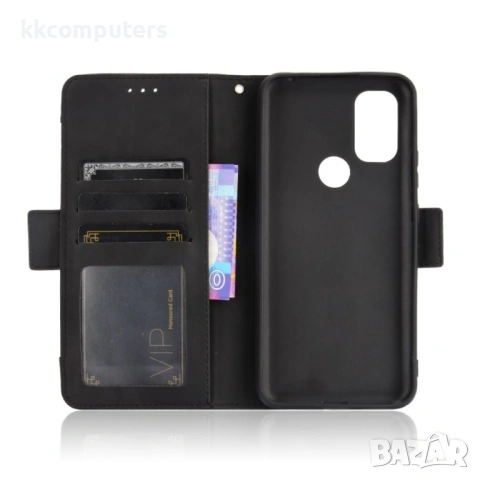 Blackview A70 (2021) Wallet Кожен Калъф и Стилус, снимка 4 - Калъфи, кейсове - 53242660