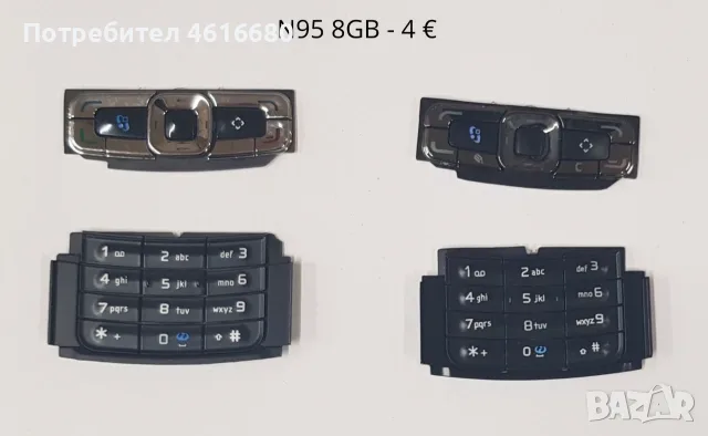 Клавиатура за Nokia N95 8GB,E72,E71,6300,E50,N97,C5,3230,6234,6100,6600,3120,6020,6030,1600,2610,311