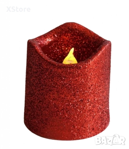 Мини LED Коледни свещи в компактен елегантен размер, снимка 2 - Декорация за дома - 52441009