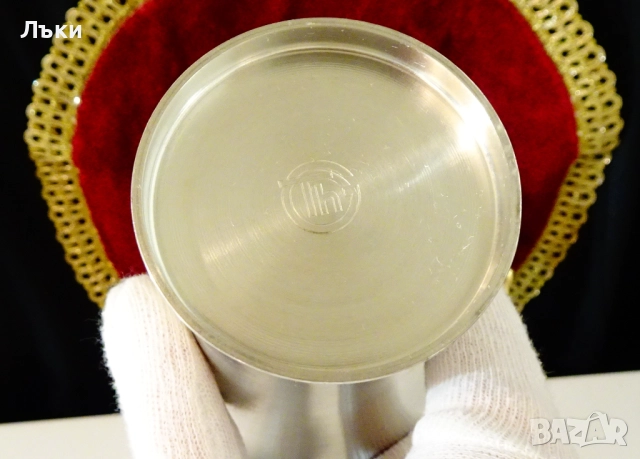 Калаена чаша за вино,бира Röders TEC. , снимка 5 - Антикварни и старинни предмети - 52938920