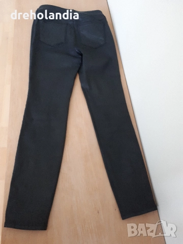 Черни дънки / панталон -  Massimo Dutti – М ( USA 6), снимка 2 - Дънки - 51725333