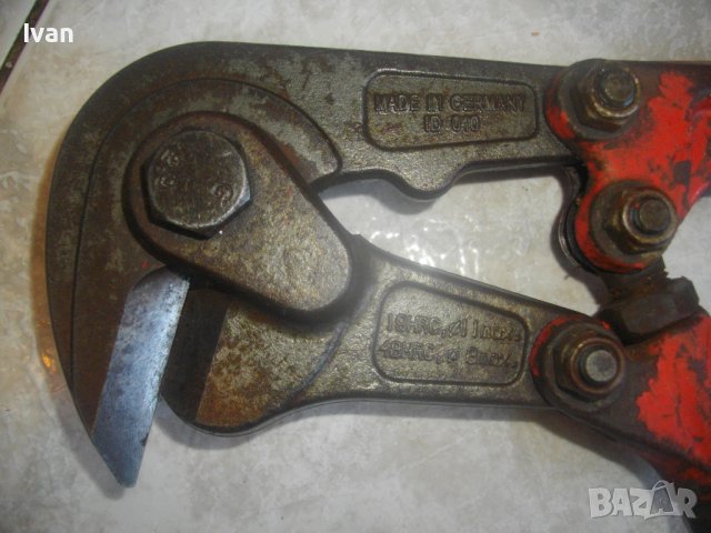 Японска Ножица Кримване Кабели 5 Размера HIT/Ножица Рязане Арматура-Големи-Профи-Френски/Немски-SAM, снимка 18 - Други инструменти - 42127132