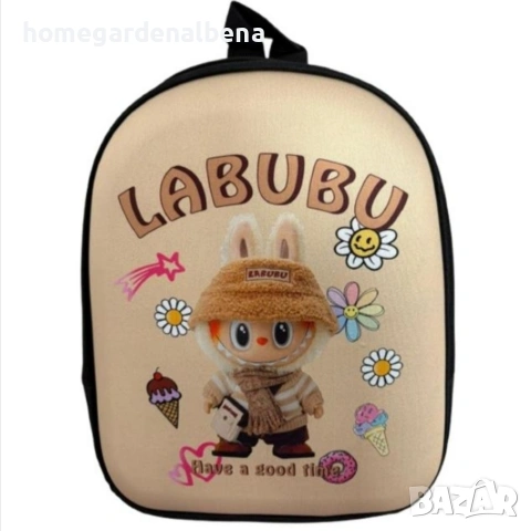 Детска раница Labubu 3D — 9 модела, 33×27×15 см, снимка 4 - Раници - 54125078