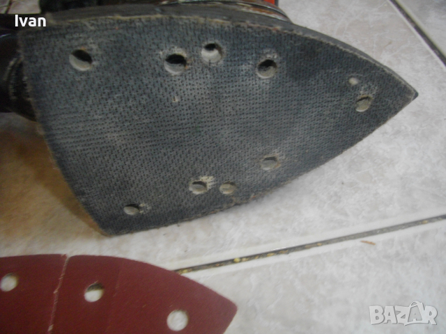 RUPES/MAC ALLISTER-200W-100W-Професионален Виброшлайф-Италия-За 1 Ръка-Тип Мишка-200-100 Вата, снимка 12 - Други инструменти - 36566345