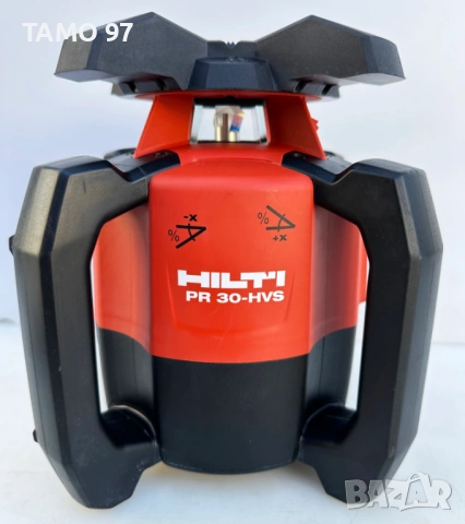 ТОП ЦЕНА! Hilti PR 30-HVS A12 - Ротационен лазер за употреба на открито 2024г., снимка 4 - Измервателни инструменти - 53090128