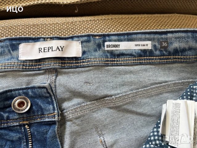 Мъжки дънки Replay, снимка 7 - Дънки - 51168356