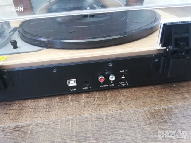 Продавам грамофон с говорители ION Premier LP Bluetooth  чисто нов, снимка 3 - Грамофони - 30309367