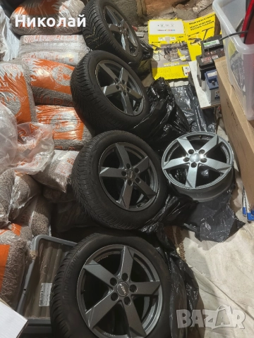 Джанти Rial за VAG с Зимни гуми 205/55/16 Bridgestone, снимка 3 - Гуми и джанти - 52990488
