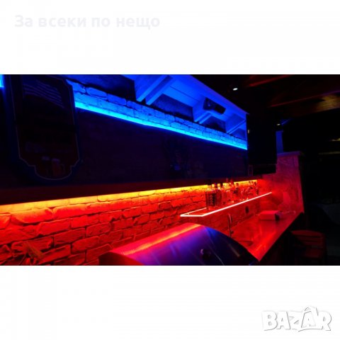LED лента, цветна RGB, 5 метра водоустойчива с дистанционно управление, снимка 2 - Лед осветление - 37484572