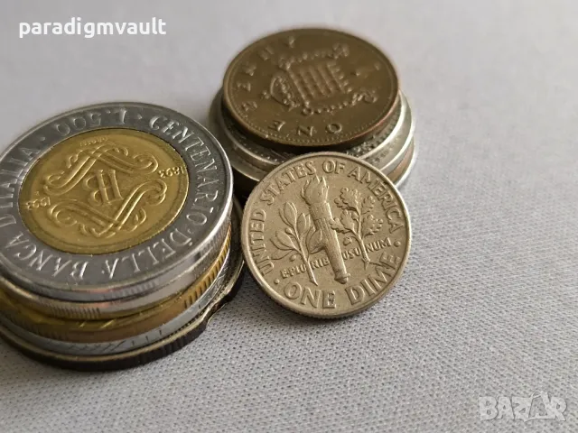 Монета - САЩ - 1 дайм | 1992г.