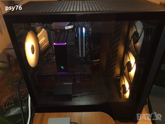 Кутия ASUS TUF GAMING GT302 TG ARGB BLACK Case, снимка 4 - Захранвания и кутии - 50975775