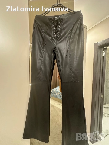 Кожен панталон, снимка 2 - Панталони - 52396847