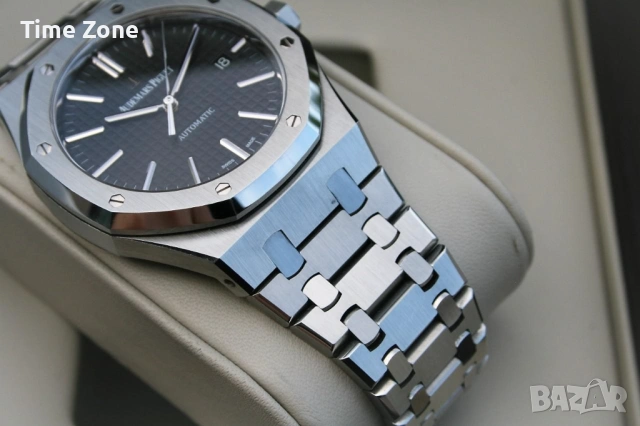 Audemars Piguet Royal Oak 41mm Steel Black Dial Automatic Различни Варианти, снимка 5 - Мъжки - 54045294