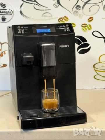 Кафемашина кафе автомат Philips с гаранция, снимка 3 - Кафемашини - 52942457