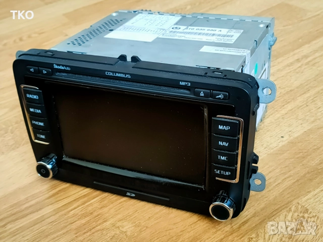 Мултимедия SatNav Columbus за Skoda, снимка 3 - Части - 52971896