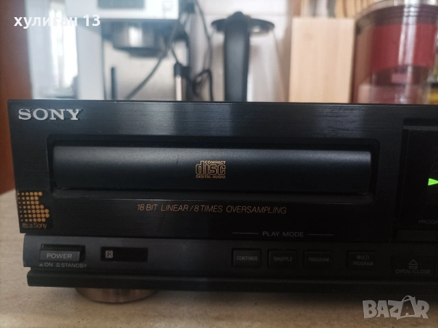 Продавам CD player Sony CDP-M79 , снимка 2 - Аудиосистеми - 53944456
