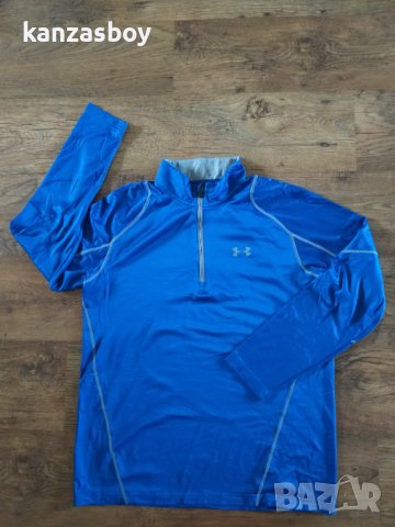 Under Armour ColdGear Long Sleeve 1/4 Zip - страхотна мъжка блуза , снимка 5 - Спортни дрехи, екипи - 40762212