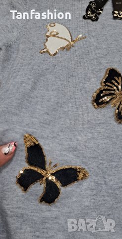 Дамска кокетна блуза, снимка 5 - Блузи с дълъг ръкав и пуловери - 39838153