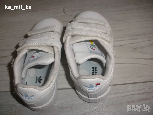 Детски Маратонки-Adidas -номер 23-бели, снимка 9 - Детски маратонки - 56152231