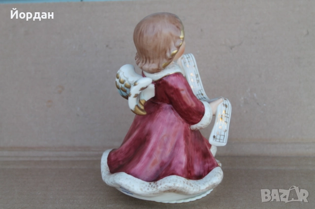 Порцеланова фигурка ''Goebel''  /Ангел с латерна/, снимка 6 - Колекции - 52539497