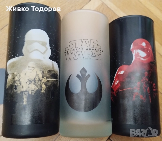 Чаши с тематика "STAR WARS/Междузвездни войни: Силата се пробужда"., снимка 2 - Чаши - 52944898