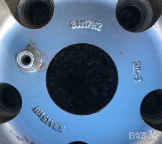 4бр джанти за КИА КИЯ BORBET 5х139,7мм 17" ЕТ35 J8 Ф96мм немски перфектни алуминиеви джанти за джип , снимка 10 - Гуми и джанти - 35610492